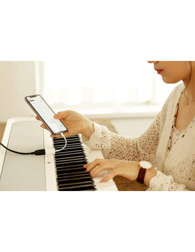 KORG B2-WH – Piano numérique 88 notes toucher | Sonopro