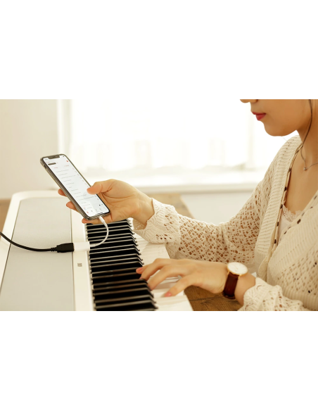 KORG B2-WH – Piano numérique 88 notes toucher | Sonopro