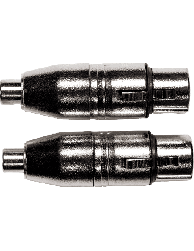 YELLOW CABLE AD20 – Adaptateur RCA femelle/XLR femelle