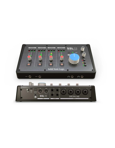 SOLID STATE LOGIC SSL12 – Carte son USB-C 4 | Sonopro