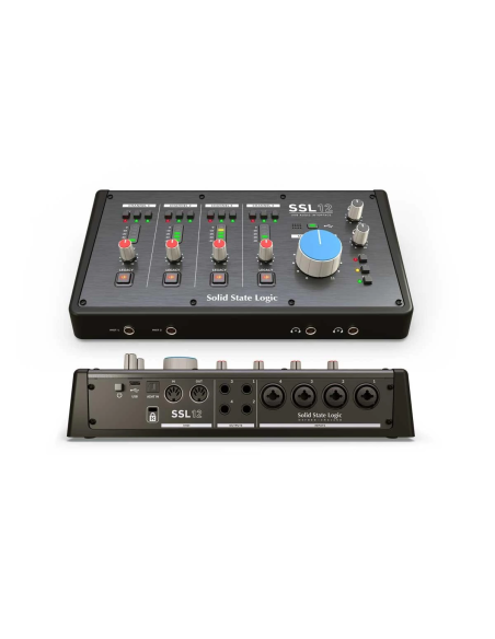 SOLID STATE LOGIC SSL12 – Carte son USB-C 4 | Sonopro
