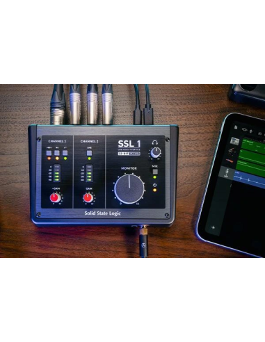 SOLID STATE SSL1 - Interface audio USB-C 2 entrées 2 sorties