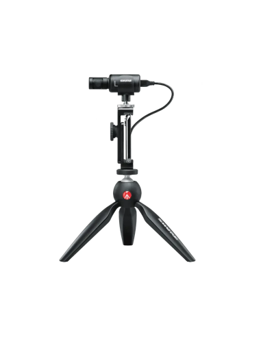 SHURE MV88+ – Kit Vidéo Nomade avec Trépied | Sonopro