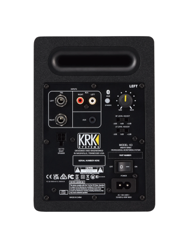 KRK Kreate 3 (la paire) – Enceintes de Monitoring Compactes.