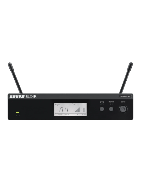 Shure BLX24RE-PG58-M17 – Système micro main sans fil rackable