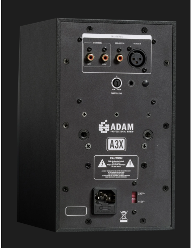 adam A3X - Moniteur de studio 2 voies biamplifié 2X25W X-ART