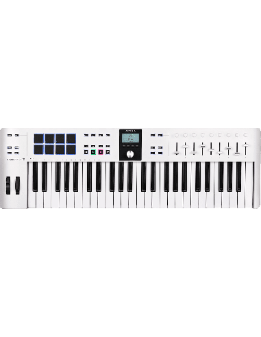 ARTURIA KEYLAB ESSENTIAL 3 49 WH – Clavier maître USB 49 touches blanc