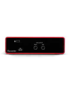Focusrite SCARLETT3-SOLO - Scarlett G3 Carter son 2 in/2 out USB-C - 3ème généra – vue principale 2