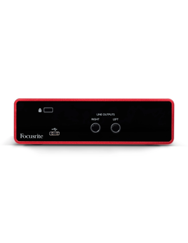 Focusrite SCARLETT3-SOLO - Scarlett G3 Carter son 2 in/2 out USB-C -.