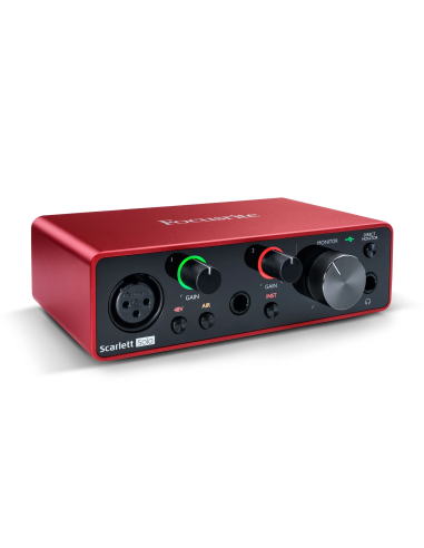 Focusrite SCARLETT3-SOLO - Scarlett G3 Carter son 2 in/2 out USB-C -.