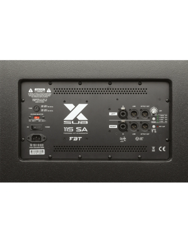 FBT X-SUB 115SA – Caisson de basses 15 pouces | Sonopro