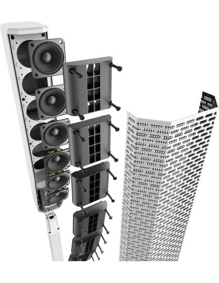 Electro-Voice EVOLVE 30M White – Système colonne actif blanc