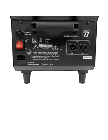 BOOMTONE DJ CIRRUS 1000 - Machine à fumée lourde 1000W