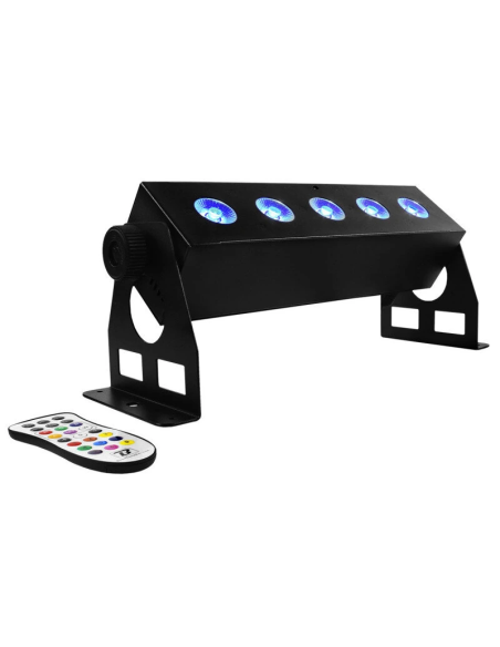 BOOMTONE DJ Super babybar black - Barre de LED ultra-compacte