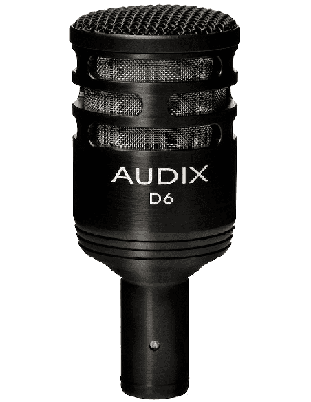 AUDIX D6 – Microphone instrument dynamique cardioïde pour grosses caisses