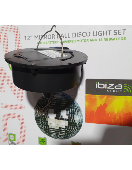 IBIZA DISCO1-30 – Ensemble boule à facettes | Sonopro