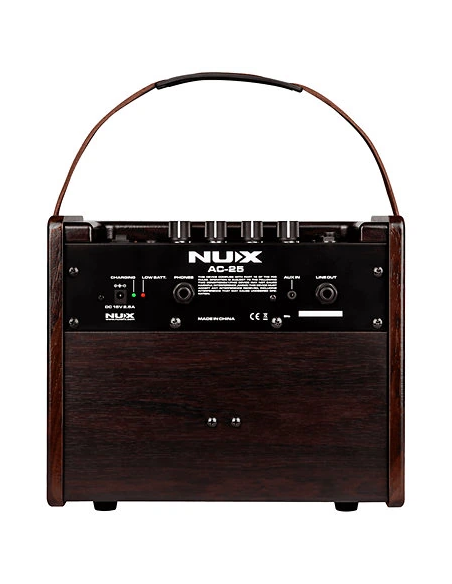 NUX AC25 – Ampli guitare nomade 25W sur batterie | Sonopro