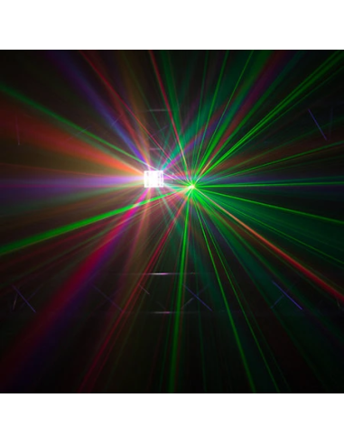 BOOMTONEDJ LIGHTSHOW 4FX – Jeu de lumière 4 en 1 | Sonopro