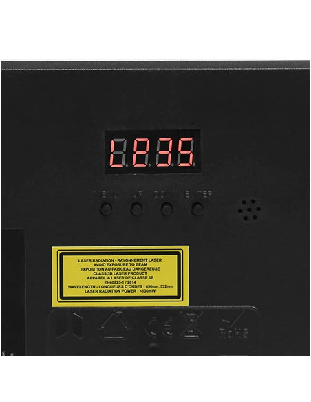 BOOMTONE DJ LIGHTSHOW 5FX – Effets à Led | Sonopro