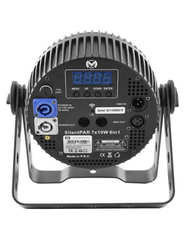 MAC MAH SILENTPAR 7X10W 6IN1 – Par à LED 7x10w 6 | Sonopro