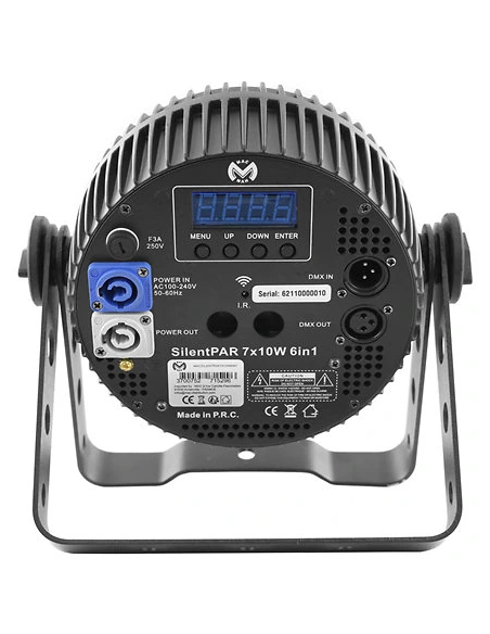 MAC MAH SILENTPAR 7X10W 6IN1 – Par à LED 7x10w 6 | Sonopro