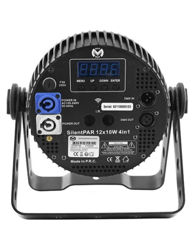 MAC MAH SILENTPAR 12X10W 4IN1 – Par Led 12x10w | Sonopro