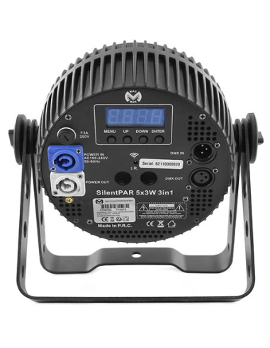MAC MAH SILENTPAR 5X3W 3IN1 – PAR à LED 5x3W | Sonopro