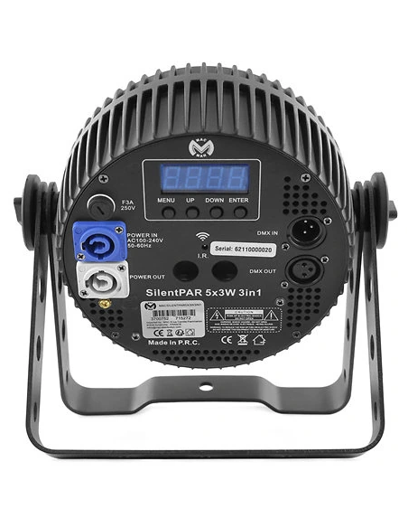MAC MAH SILENTPAR 5X3W 3IN1 – PAR à LED 5x3W | Sonopro