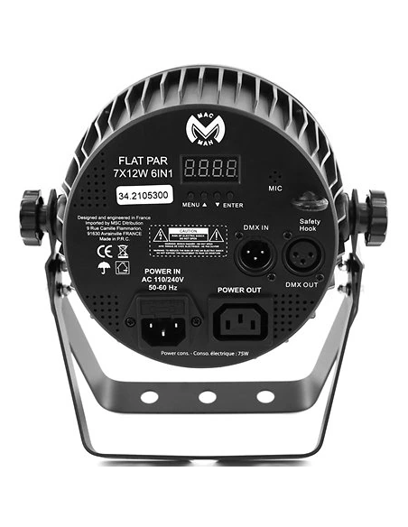 MAC MAH FLAT PAR 7X12W 6IN1 – PAR LED | Sonopro