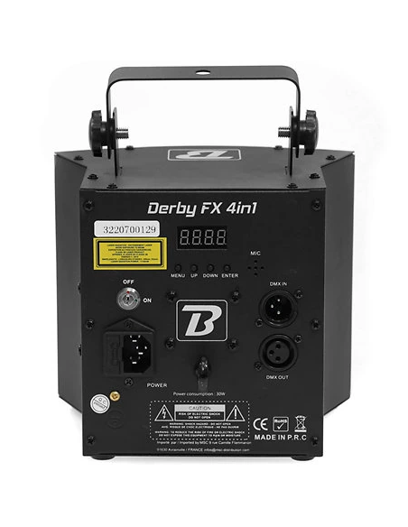 BOOMTONE DJ DERBYFX 4IN1 – Effets à Led 4 en 1 | Sonopro