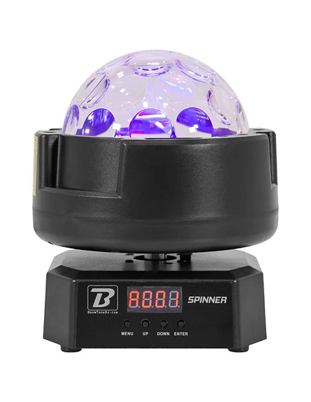 BOOMTONE DJ SPINNER – Jeu de Lumière LED 3-en-1 | Sonopro