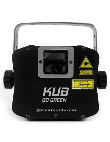 BOOMTONE DJ KUB 80 GREEN – Laser d'animation vert | Sonopro