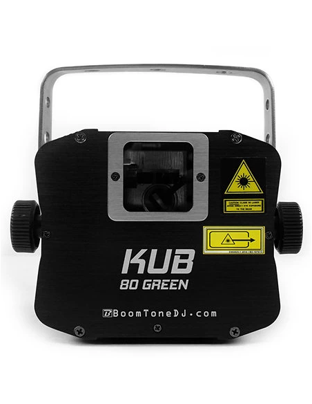 BOOMTONE DJ KUB 80 GREEN – Laser d'animation vert | Sonopro