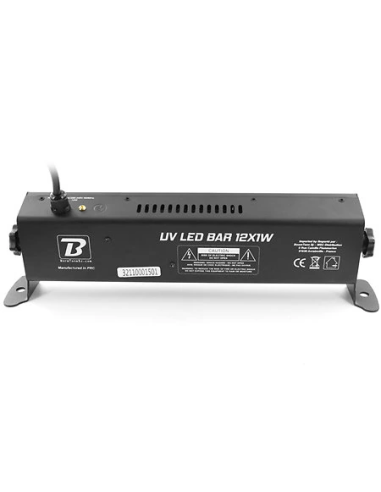 BOOMTONE DJ UV LED BAR 12X1W – Lumière noire | Sonopro