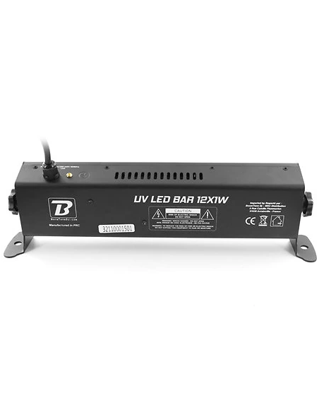 BOOMTONE DJ UV LED BAR 12X1W – Lumière noire | Sonopro