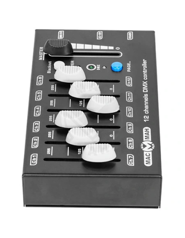 MAC MAH DMX-12 – Console DMX 12 canaux | Sonopro
