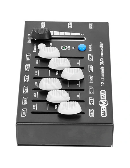 MAC MAH DMX-12 – Console DMX 12 canaux | Sonopro