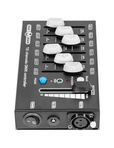 MAC MAH DMX-12 – Console DMX 12 canaux | Sonopro