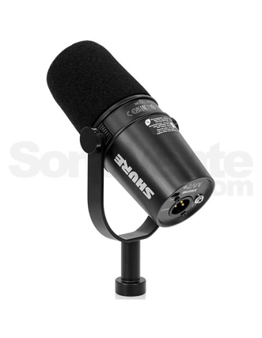 SHURE MV7+ – Microphone USB-C/XLR pour podcast | Sonopro