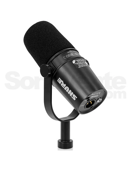 SHURE MV7+ – Microphone USB-C/XLR pour podcast | Sonopro