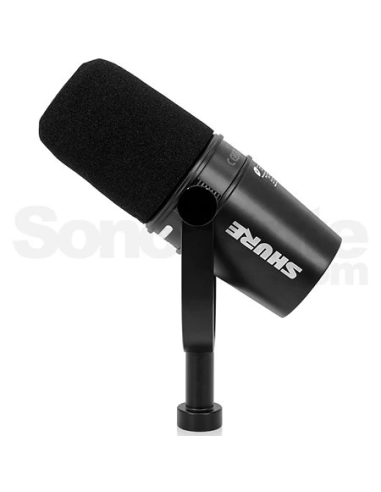 SHURE MV7+ – Microphone USB-C/XLR pour podcast | Sonopro
