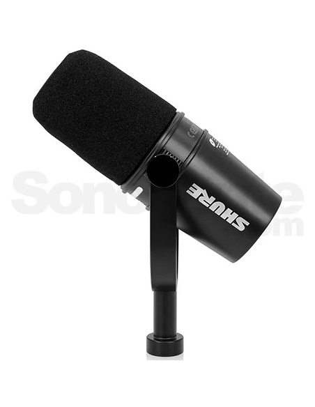 SHURE MV7+ – Microphone USB-C/XLR pour podcast | Sonopro