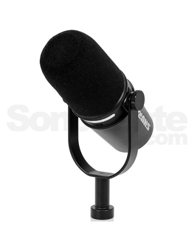 SHURE MV7+ – Microphone USB-C/XLR pour podcast | Sonopro