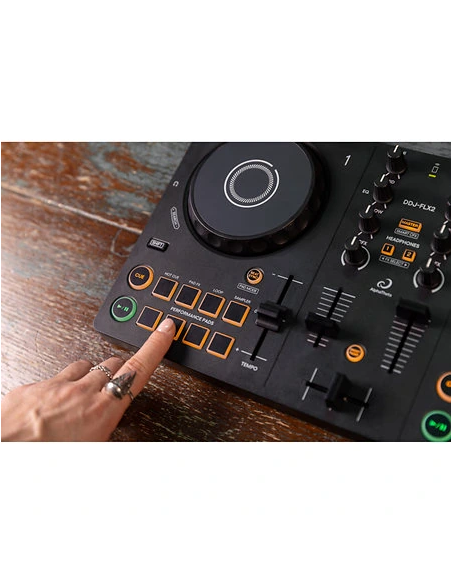 AlphaTheta DDJ-FLX2 – Contrôleur DJ | Sonopro-Discount.com