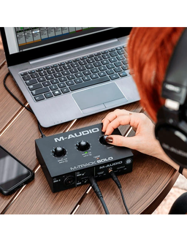M-AUDIO MTRACK-SOLO – Carte son 2 canaux 1 | Sonopro