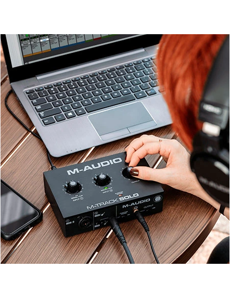 M-AUDIO MTRACK-SOLO – Carte son 2 canaux 1 | Sonopro