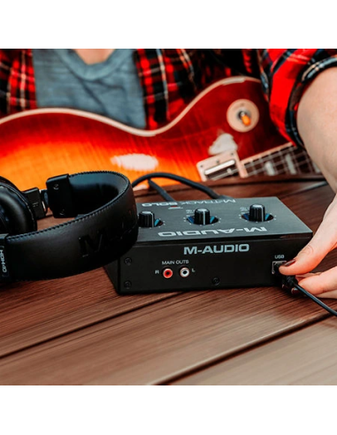 M-AUDIO MTRACK-SOLO – Carte son 2 canaux 1 | Sonopro