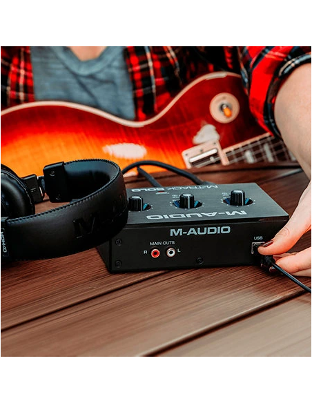 M-AUDIO MTRACK-SOLO – Carte son 2 canaux 1 | Sonopro