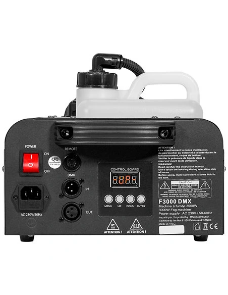 BoomTone DJ F3000 - Machine à fumée 3000 W