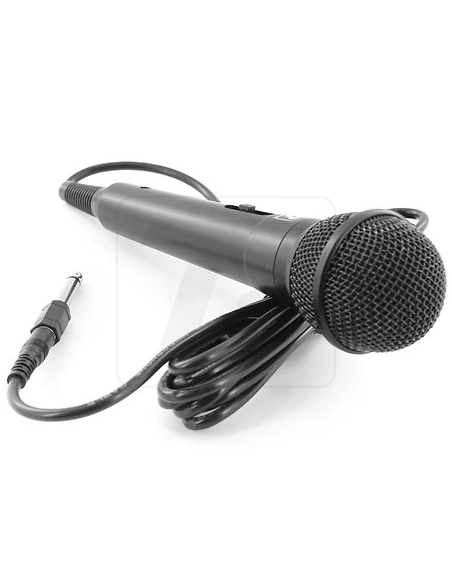 BoomTone DJ MIC10 – Microphone filaire avec câble 3 m